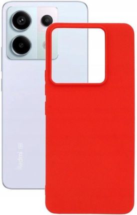 Etui do Xiaomi Redmi Note 13 Pro 5G Poco X6 5G Jelly Case czerwone Matt