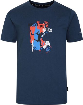 T-shirt dziecięcy Dare 2b Trailblazer II Tee Kolor: ciemnoniebieski / Rozmiar dziecięcy: 146-152
