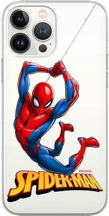 Etui do Huawei P20 Spider Man 019 Marvel Nadruk częściowy Przeźroczysty
