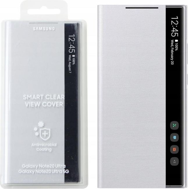 Etui Smart Clear View Samsung Galaxy Note 20 Ultra - Etui na