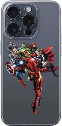 Etui do Google Pixel 7 Avengers 037 Marvel Nadruk Częściowy Przeźroczysty