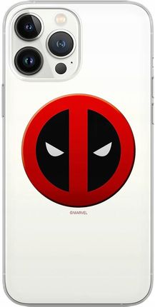 Etui do Apple Iphone Xs Max Deadpool 003 Marvel Nadruk częściowy Przeźroczy