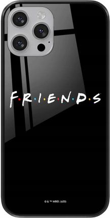Etui do Huawei P20 Friends 002 Friends Premium Glass Czarny
