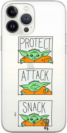 Etui do OnePlus Nord Ce 2 Baby Yoda 009 Star Wars Nadruk częściowy Przeźroc