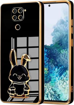 Etui Glamour Do Xiaomi Redmi Note 9 Królik Uchwyt Silikon Case 6D Szkło
