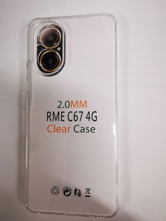 Etui plecki przeźroczyste 2mm Realme C67 4G z ochroną kamer