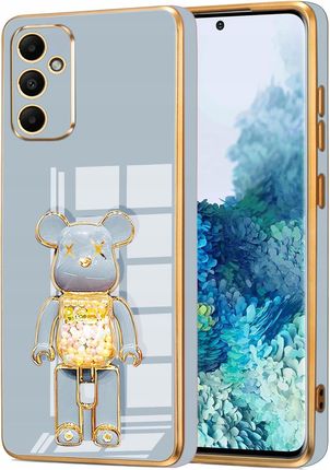 Etui Glamour Do Samsung A35 5G Uchwyt Podstawka Emo Silikon Case Szkło