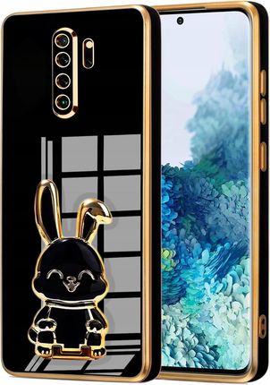 Etui Glamour Do Xiaomi Redmi Note 8 Pro Królik Case Uchwyt Silikon Szkło