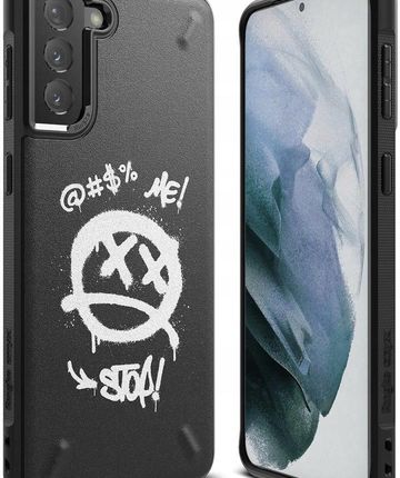 Etui Ringke Onyx Graffiti pro Samsung Galaxy S21 5G Czarne