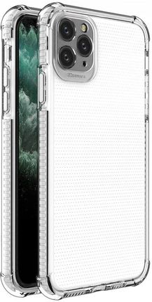 Silikonowe etui Spring Armor do Apple iPhone 11 Pro Max Białe