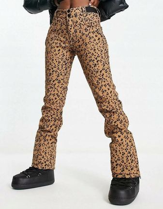 Protest Spodnie Narciarskie Leopard Print Doy NG3__152
