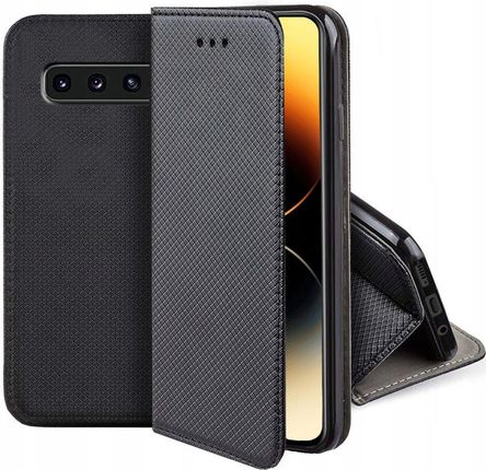 Etui Portfel Do Samsung S10 Plus Book Magnet Smart Kabura Case Kratka