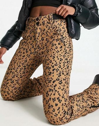 Protest jsh Leopard Spodnie Narciarskie Print 152