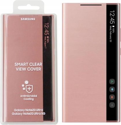 Etui Smart Clear View Samsung Galaxy Note 20 Ultra