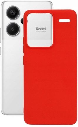 Etui Pokrowiec do Xiaomi Redmi Note 13 Pro Plus 5G Jelly Case czerwone Mat
