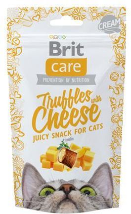 Brit Care Cat Snack Truffles Cheese Przekąska Dla Kota 50G