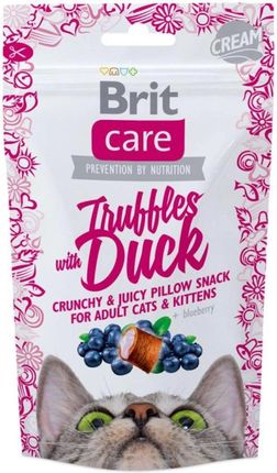 Brit Care Cat Snack Truffles Duck Przysmak Dla Kota 50G