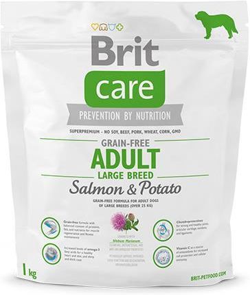 Brit Care Grain Free Adult Large Salmon & Potato Sucha Karma Dla Psa 12Kg