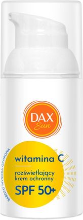 Dax Sun Rozświetlający Krem Ochronny Z Witaminą C I Spf50+ 30ml