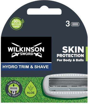 Wilkinson Hydro Trim & Shave Ostrza Do Maszynki Do Golenia I Stylizacji 3Szt.
