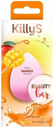 Killys Beauty Bar 3D Gąbeczka Do Makijażu Z Ekstraktem Z Mango  