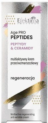 Krem Efektima Age Pro Peptides Przeciwzmarszczkowy Peptydy & Ceramidy Regeneracja 50ml