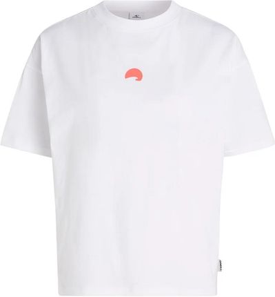 Damska Koszulka z krótkim rękawem O'Neill Wow T-Shirt 1850177-11010 – Biały