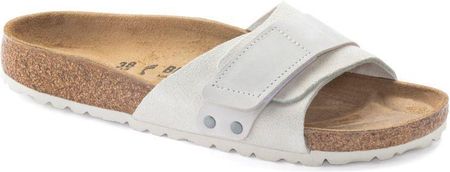 Klapki Birkenstock Oita antique white wąskie 1024226