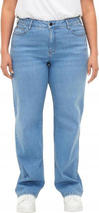 Spodnie Jasno Niebieskie Jeansy Zizzi Plus Size 993A 48