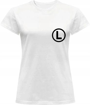 Koszulka Damska Legia T-shirt Biała S