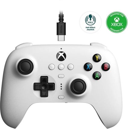 8BitDo Ultimate Wired for Xbox (Hall Effect) White RET00419