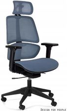 Zdjęcie Produkt z Outletu: Unique Ergonomiczny Ergo Niebieski (ZM716ABLUE) - Biskupiec