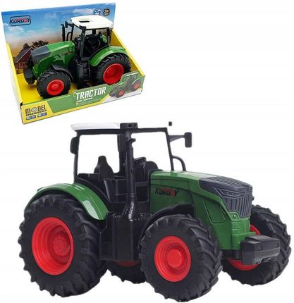 Madej Traktor Zielony Ciągnik Z Gumowymi Kołami Dla Dzieci