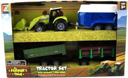 Dromader Zestaw Rolniczy Traktor Maszyny Rolnicze 4 El Św/Dźw