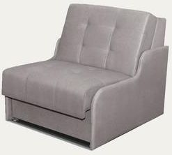 Sofa rozkładana 1-osobowa jasnoszara MATI I