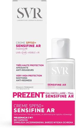 SVR Sensifine AR SPF50+ Krem 40ml + woda micelarna 75ml