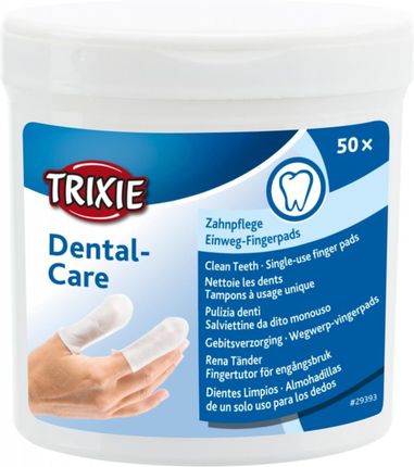 Trixie Dental Care Czyste Zęby-Nakładki Na Palce 50szt.