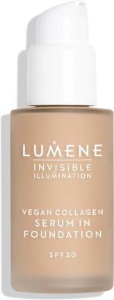 Lumene Invisible Illumination Spf30 Vegan Collagen Serum In Foundation 30Ml Odcień 4