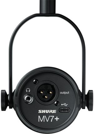 SHURE シュア MV7+ Amazon.co.jp: SHURE シュア MV7+ ポッドキャストマイクロホン