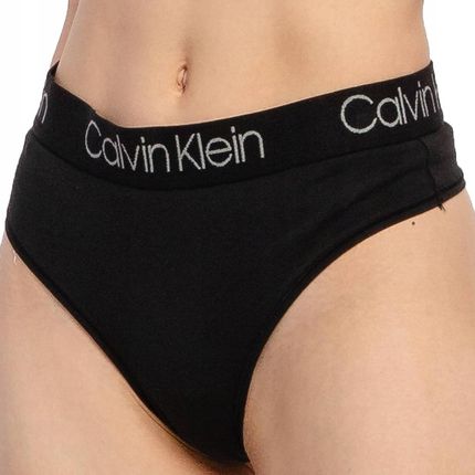 Stringi Majtki Calvin Klein Tonga Black 000QD3754E
