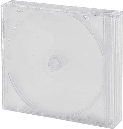 Pudełko na płyty CD/DVD HEITECH 5 szt. Slim Matowy