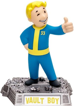 McFarlane Toys Fallout Movie Maniacs Action Figure Vault Boy (Gold Label) 15cm