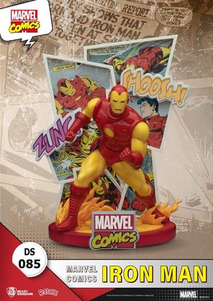 Beast Kingdom Toys Marvel Comics D-Stage PVC Diorama Iron Man 16cm