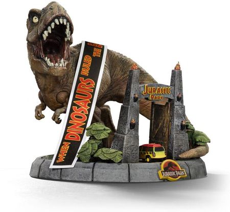 Jurassic Park Mini Co. PVC Figure T-Rex Illusion Deluxe 15 cm