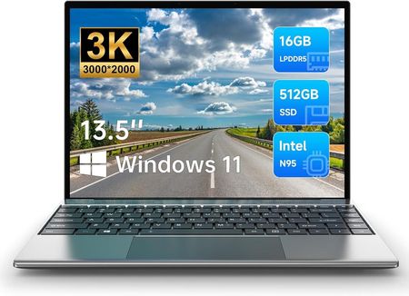 Laptop ALLDOCUBE GTBook 13 Plus 13,5" 3K IPS Intel N95 16/512GB SSD W11