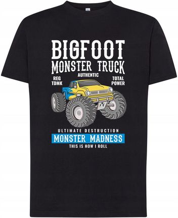 T-shirt Big Foot Truck Koszulka monster truck tshirt