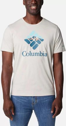 Koszulka męska Columbia RAPID RIDGE GRAPHIC szara 1888813038