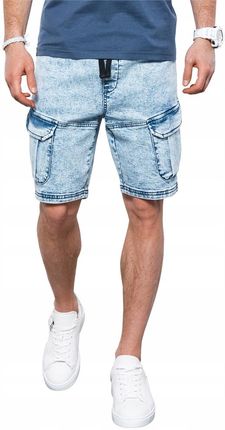 Spodenki męskie jeansowe jasny jeans W362 M