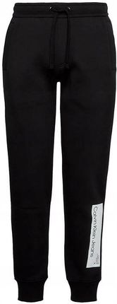 Calvin Klein Jeans spodnie dresowe J30J324053 Beh czarny L
