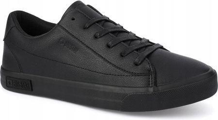 Męskie buty trampki Big Star klasyczne czarne sneakersy ekoskóra r. 41